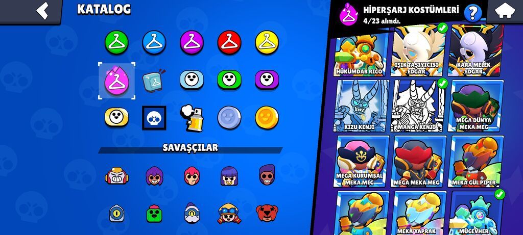 Brawl Stars hesabı – yüksək səviyyəli kolleksiya və kupalar.Real — Digər, Xırdalan (7)