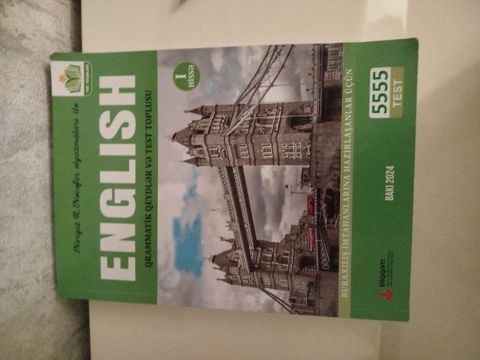 Məhsul: “Englısh – Qrammatik Qeydlər və Test Toplusu” (Nərgiz R — Bakı