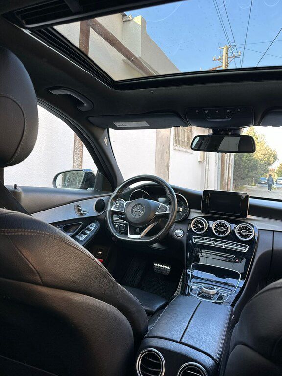 Mercedes C 200, 2.0 L, 2017 il, 185 000 km — Avtomobillər, Bakı (11)