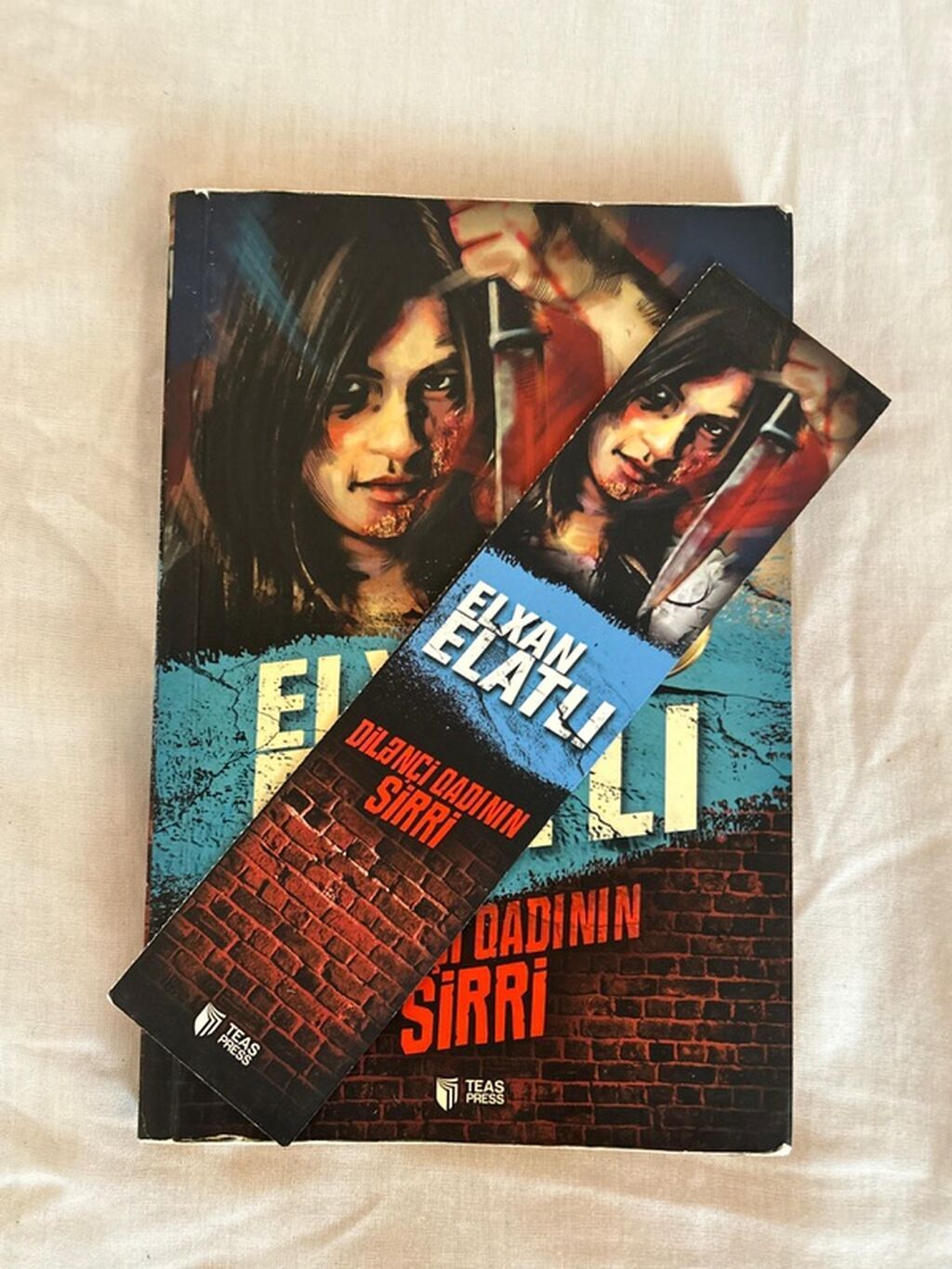 Elxan Elatlının “Dilənçi Qadının Sirri” kitabı - Nəşriyyat: Teas — Kitablar və jurnallar, Bakı (2)