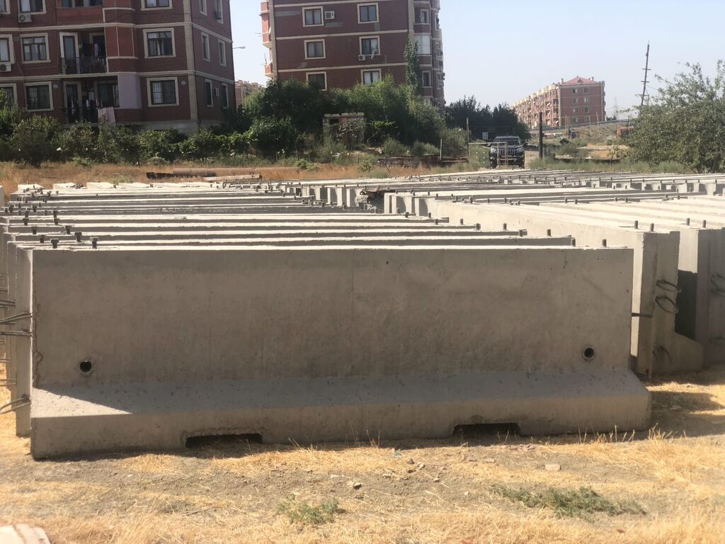 Məhsul: Prefabrik beton baryerlər (yol-separator/istehkam bloku) — Təmir və inşaat, Bakı (5)