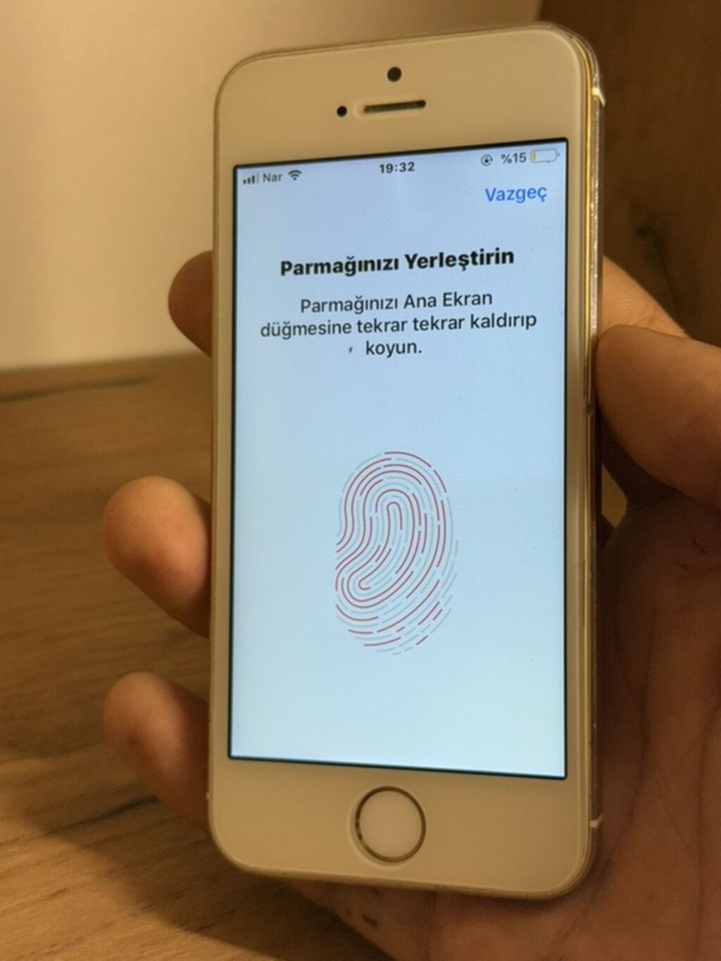 IPhone 5s, 16 GB, Qızılı, Barmaq izi — Apple iPhone, Sumqayıt (8)