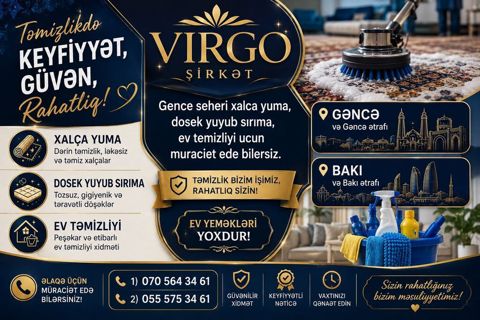 Təmizlik Mənzillər Ümumi təmizlik — Gəncə