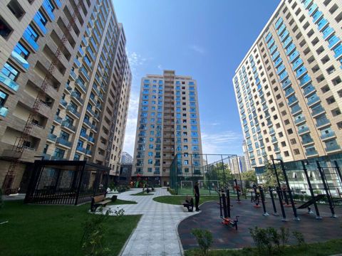 2 otaqlı, Yeni tikili, 63 kv. m — Bakı