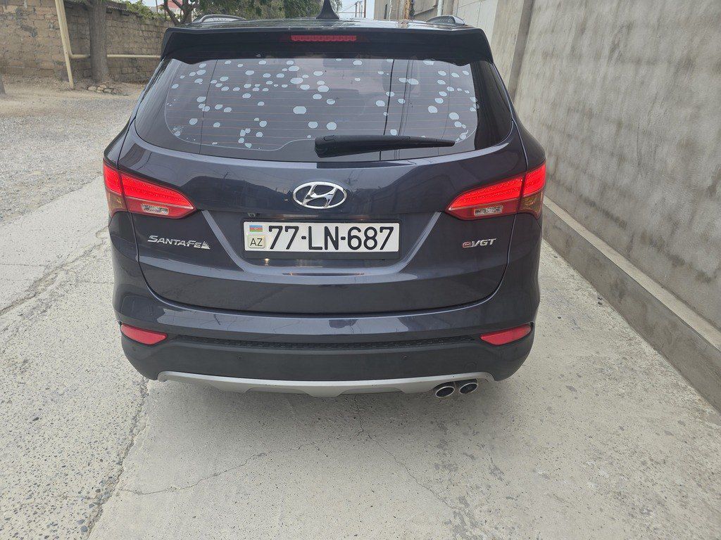 Hyundai Santa Fe, 2.0 L, 2014 il, 215 000 km — Avtomobillər, Bakı (6)