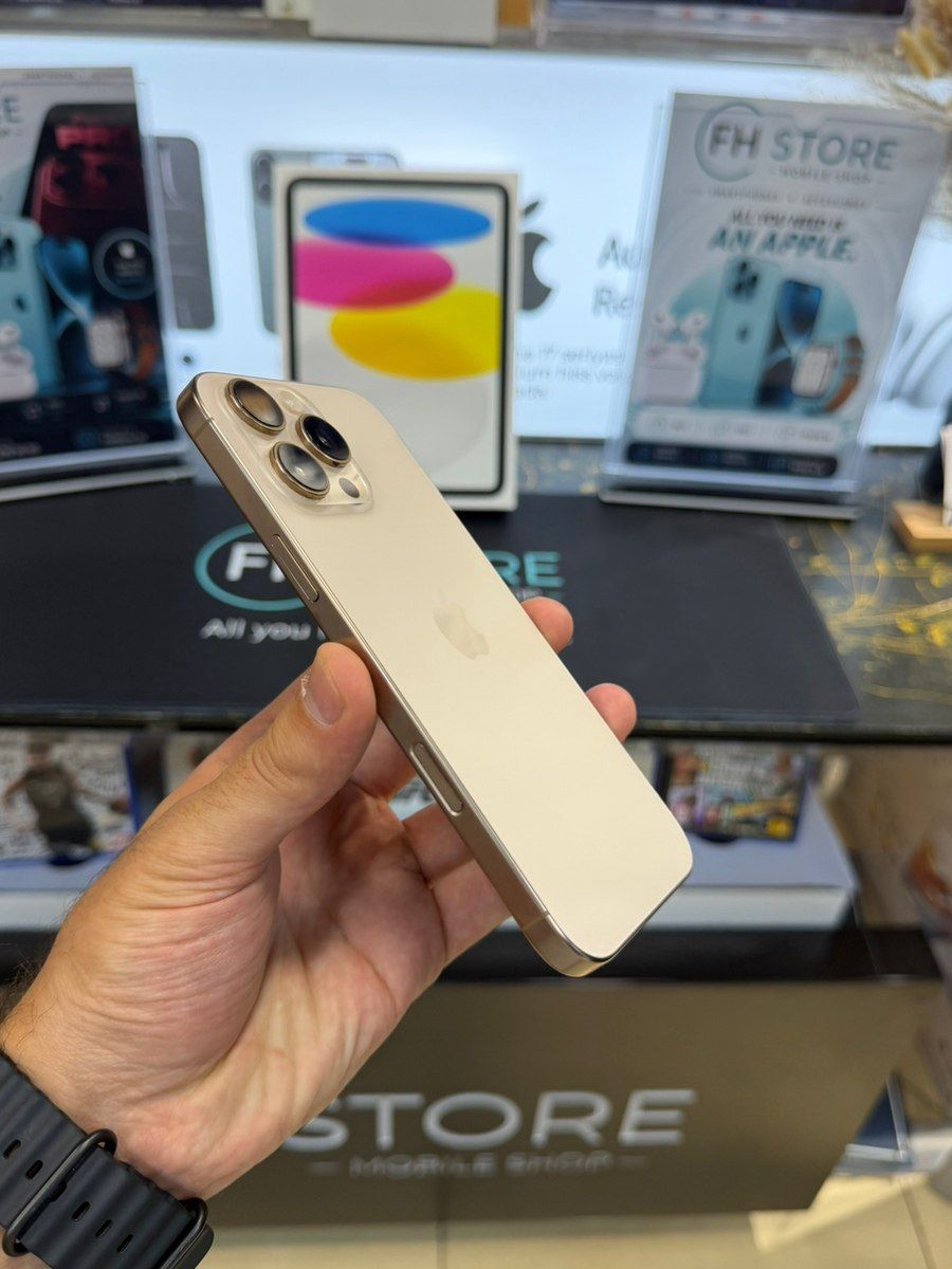 Apple iPhone 16 Pro Max Desert Titanium 512GB/8GB — Smartfonlar, Bakı (3)