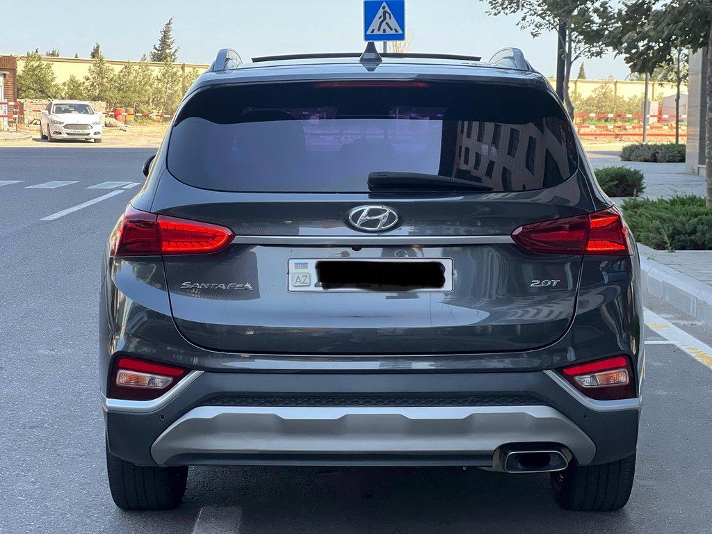 Hyundai Santa Fe, 2.0 L, 2019 il, 178 563 km — Avtomobillər, Bakı (6)