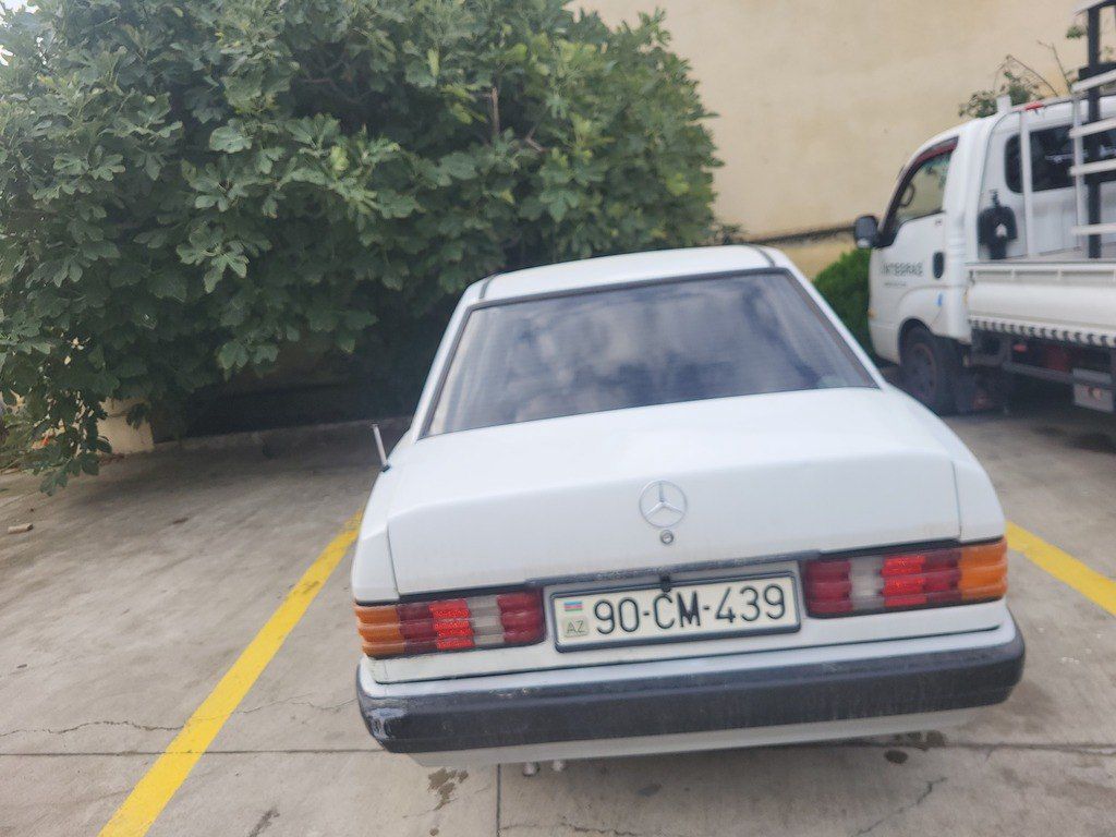 Mercedes 190, 2.0 L, 1991 il, 424 000 km — Avtomobillər, Bakı (3)