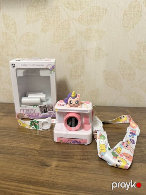 Uşaq üçün rəngarəng “Print Camera” fotokamera Demək olar təzədir 75 — Bakı