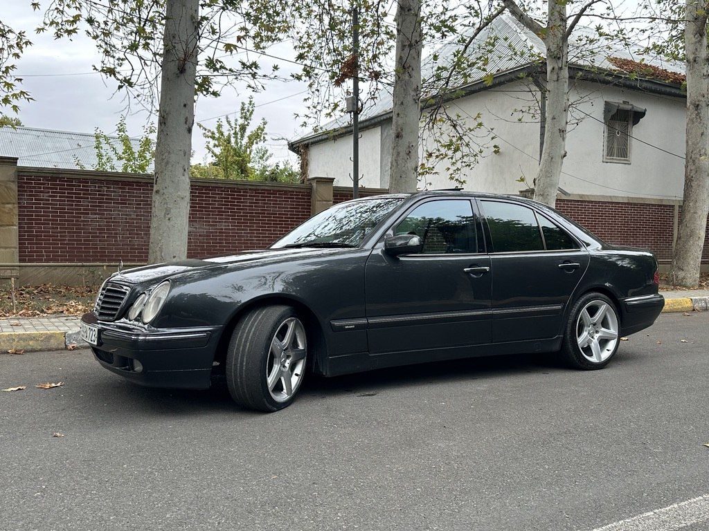 Mercedes E 320, 3.2 L, 2000 il, 400 000 km — Avtomobillər, Ağsu (3)