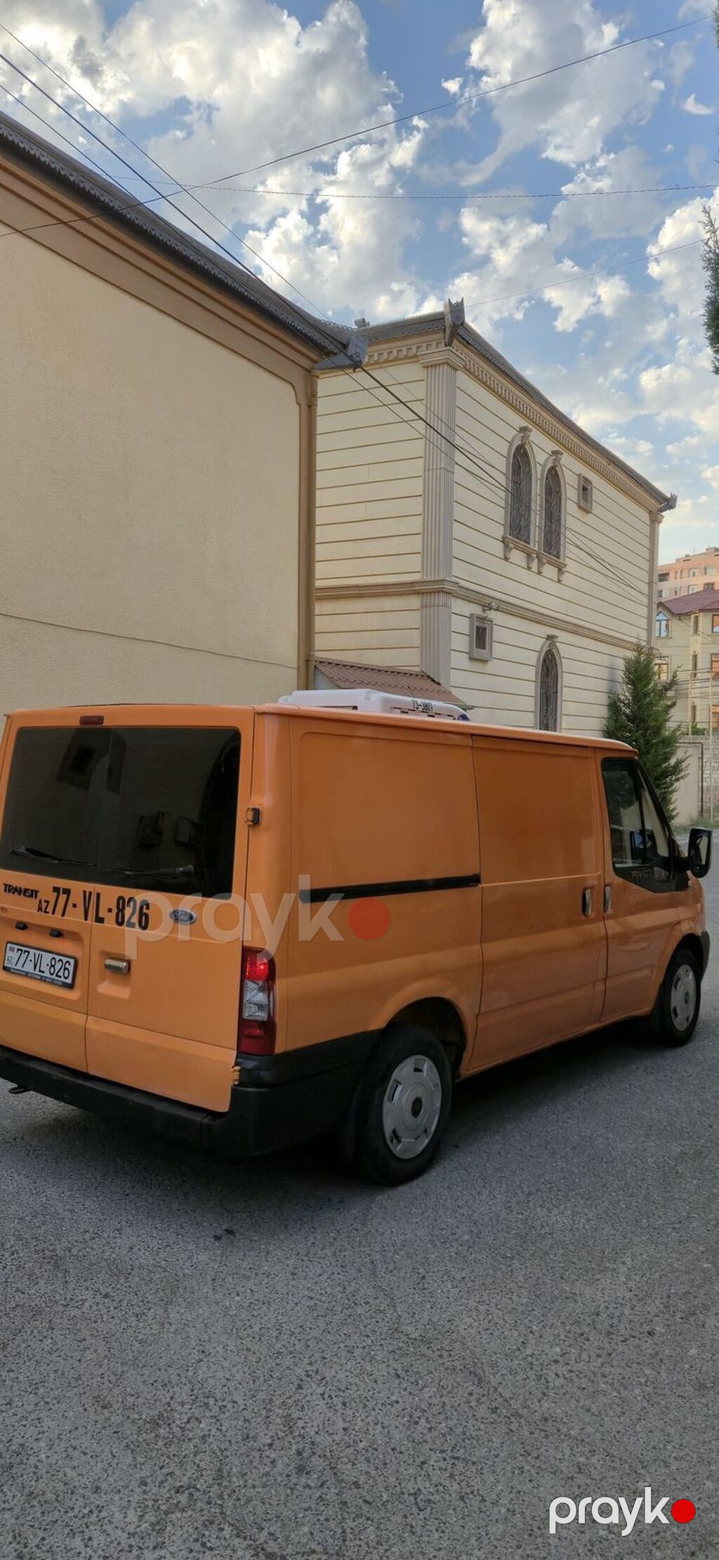 Ford Transit soyuduculu furqon - Rəng: narıncı, kuzov “van” 77-VL-826 — Avtomobillər, Digah (9)