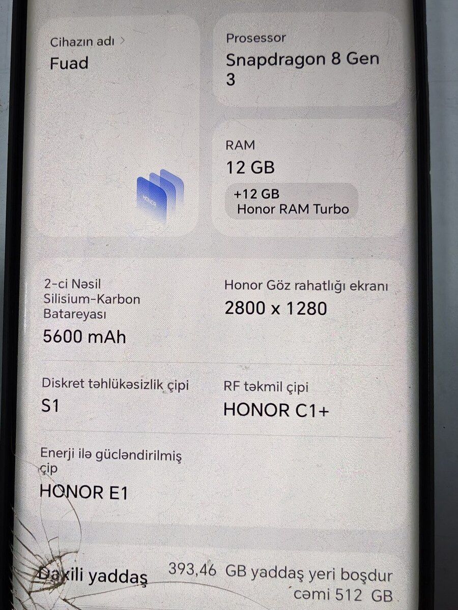 Honor Magic 6 Pro Green 512GB/16GB — Smartfonlar, Bakı (3)