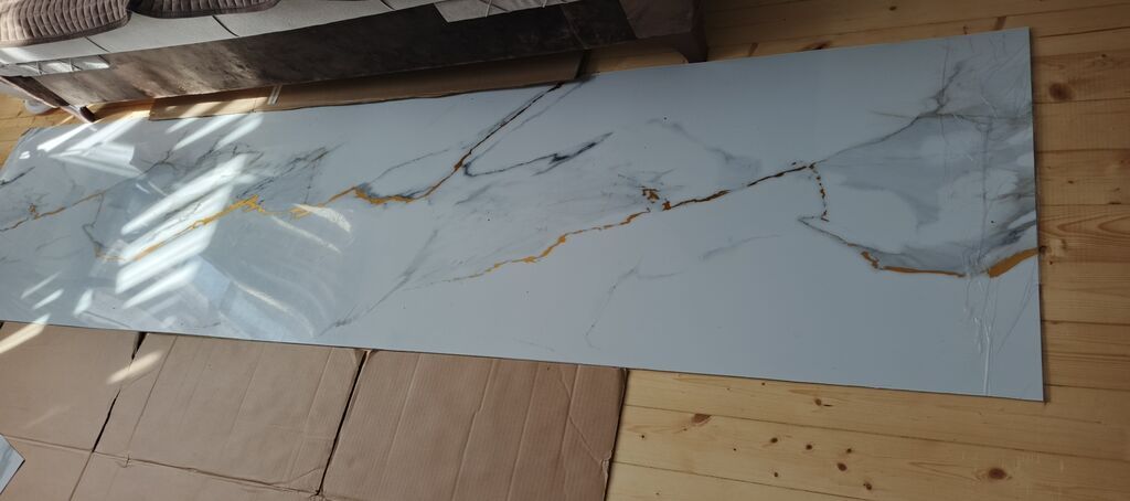 Böyük ölçülü dekorativ panel – mərmər effekti 64/280 - Material — Təmir və inşaat, Bakı (2)