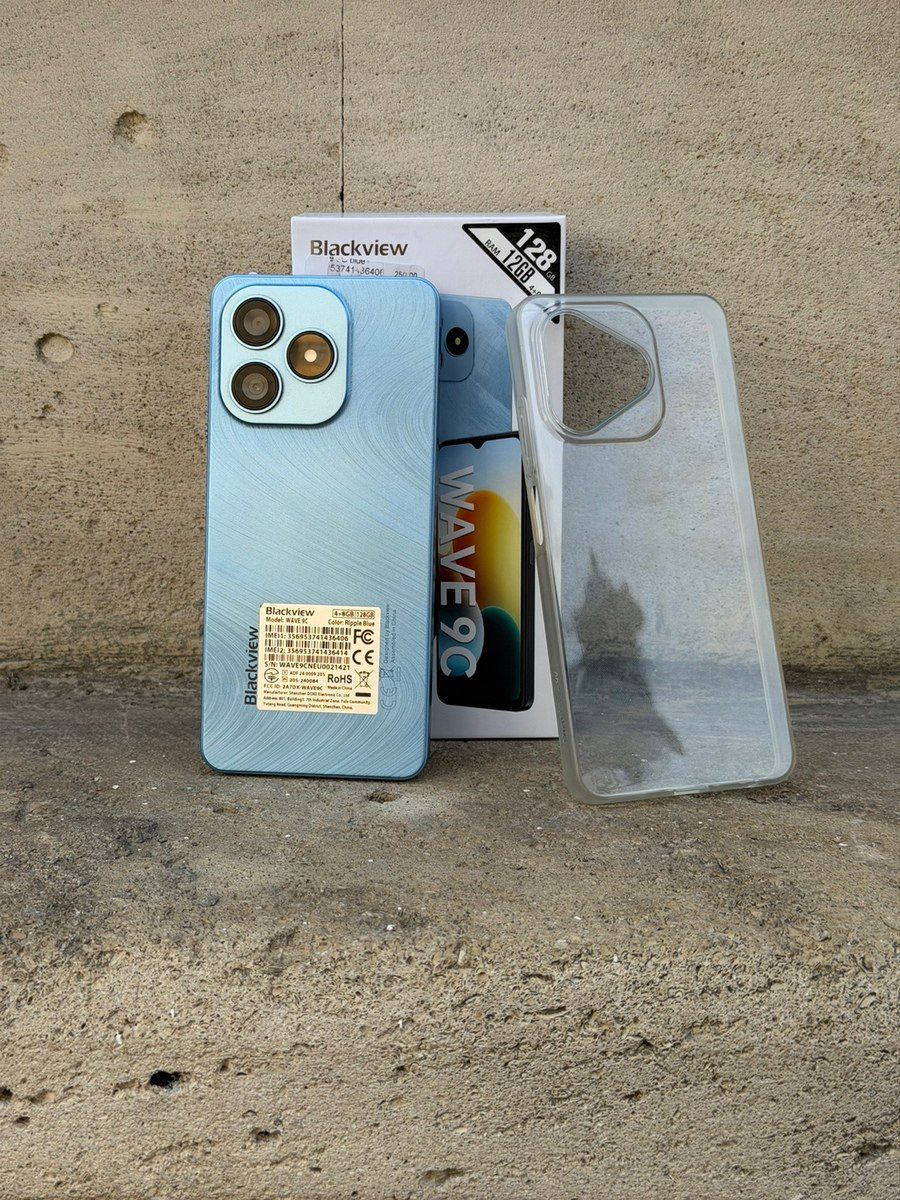 Blackview Wave 9C Blue 128GB/4GB — Smartfonlar, Bakı (3)