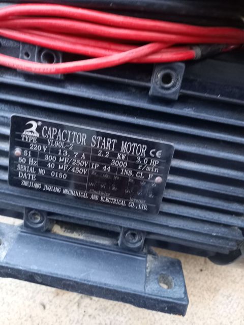 Juqıang Capacitor Start Motor – YL90L-2 - Tip: YL90L-2, kondensatorla — Bakı