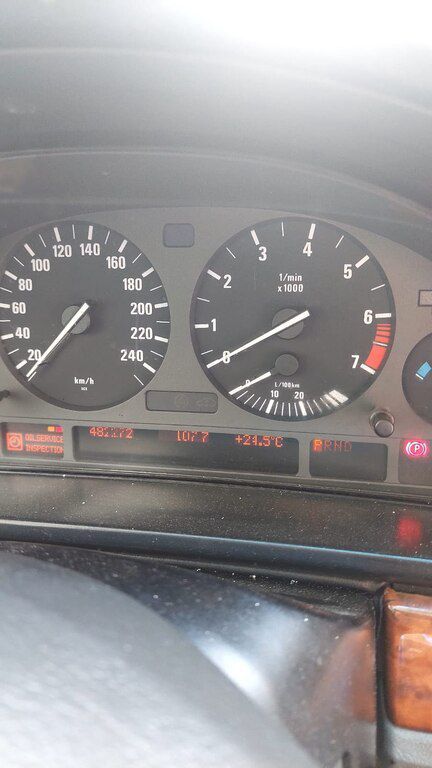 BMW 523, 2.5 L, 1998 il, 482 272 km — Avtomobillər, Bakı (5)