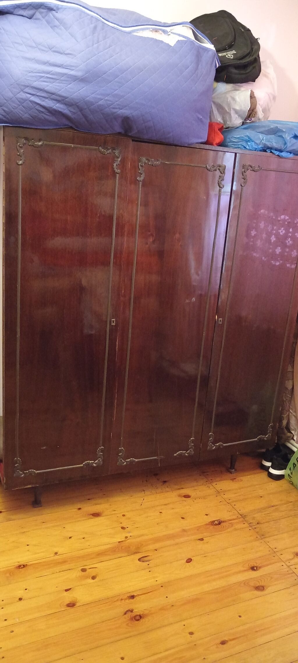 İkinəfərlik çarpayı, Dolab, İşlənmiş — Mebel, Bakı (3)