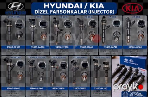 Kia, Hyundai yanacaq forsunkası gd dızel benzın