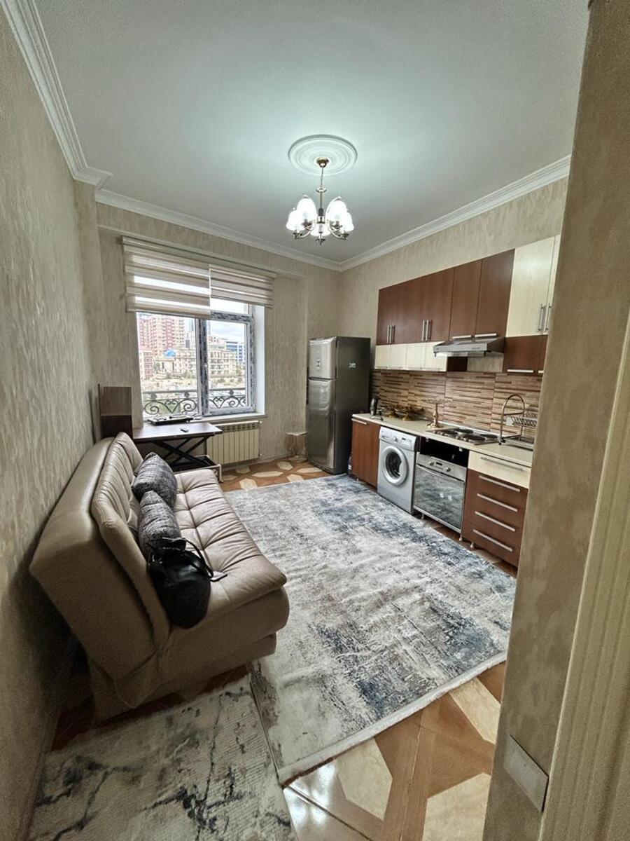 Satılır 1 otaqlı yeni tikili 60 m² — Mənzil, Bakı (9)