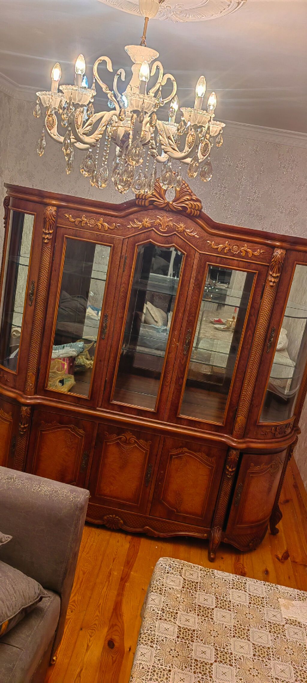 Qonağ otaği servant mebel. Yaxşı vəziyyətdədir. Evdə lazım olmadığı — Mebel, Bakı (4)