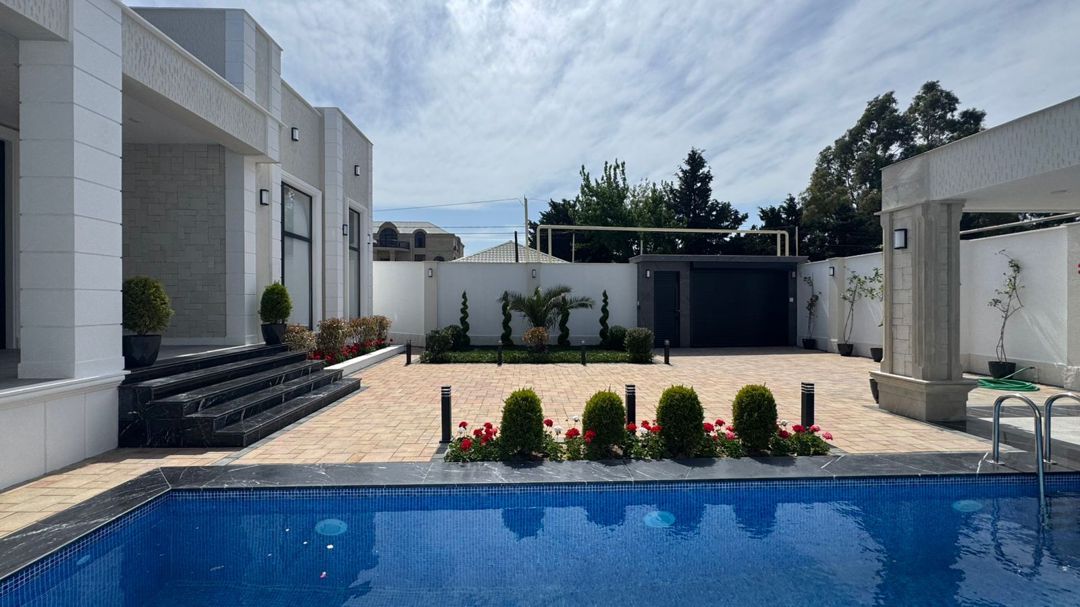 Satılır 3 otaqlı həyət evi/bağ evi 180 m² — Ev, villa, Bakı (4)