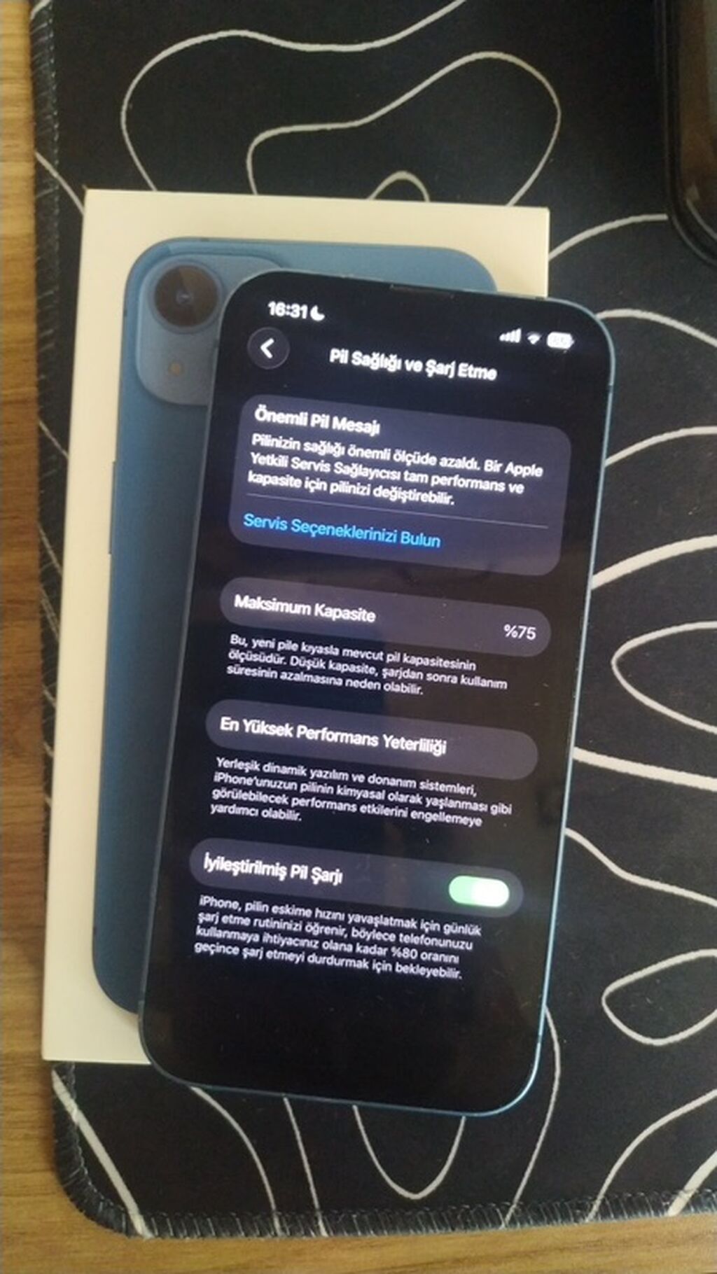 IPhone 13, Mavi, Face ID — Apple iPhone, Bakı (2)