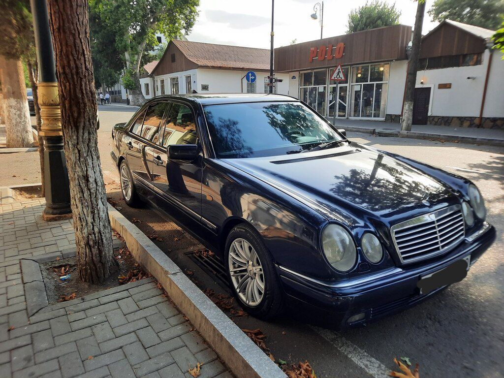 Mercedes E 280, 2.8 L, 1996 il, 196 000 km — Avtomobillər, Gəncə (3)