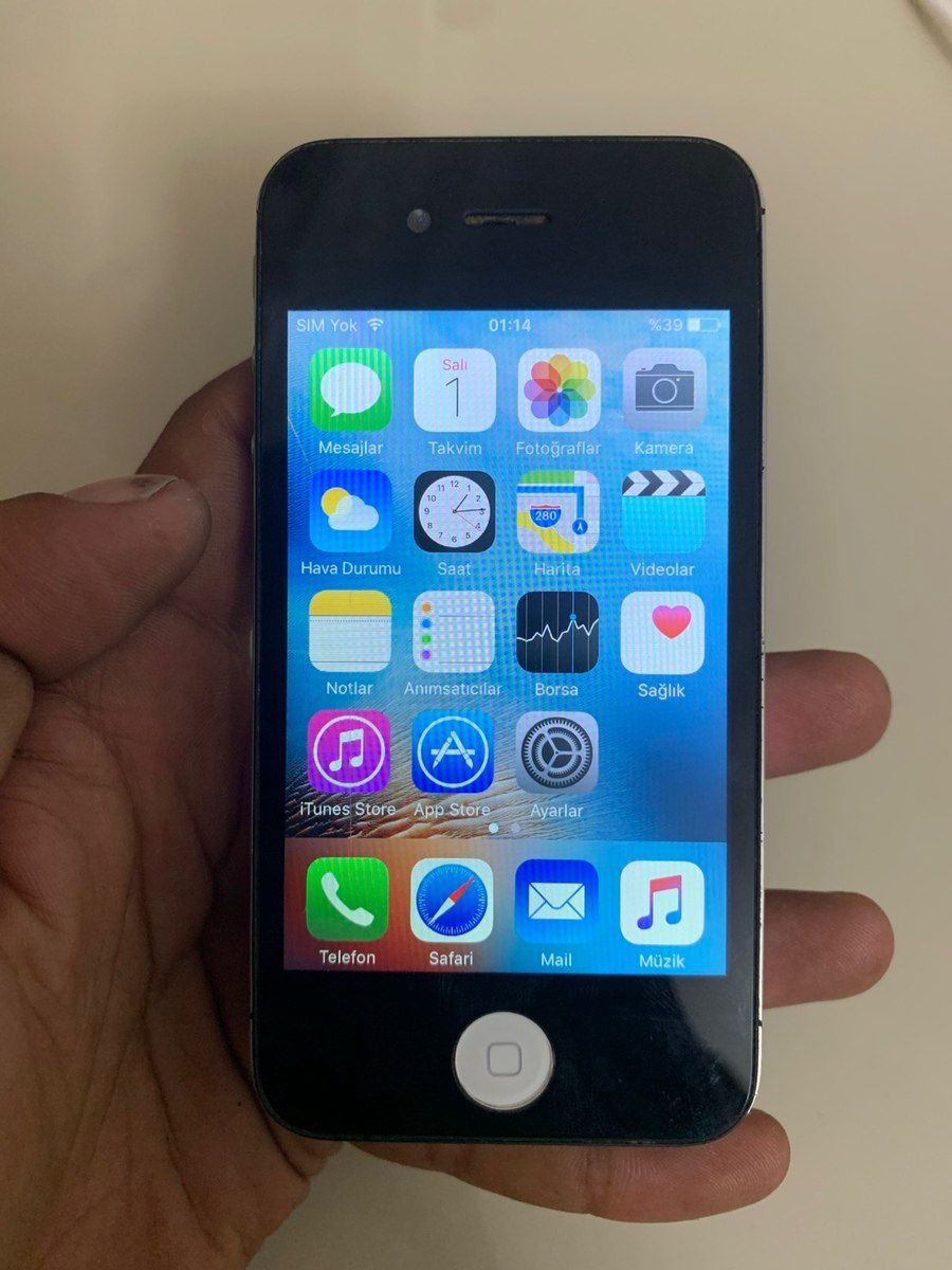Apple iPhone 4S Black 16GB — Smartfonlar, Bakı