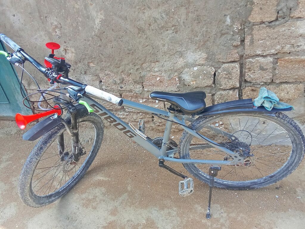 Sıbog dağ velosipedi - Geniş alüminium hardtail çərçivə, idman yönlü — Dağ velosipedləri, Bakı (4)