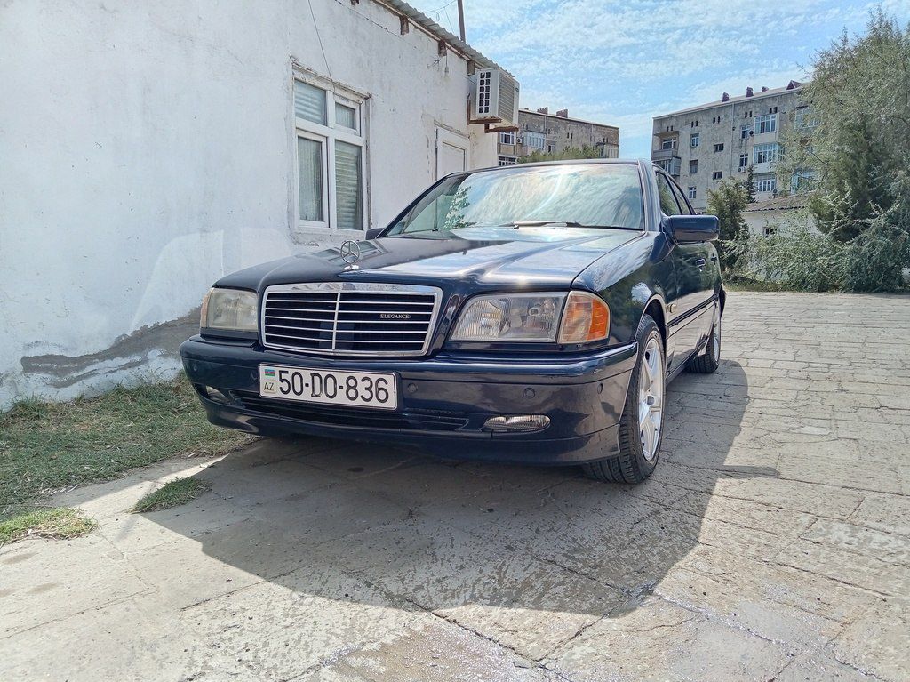 Mercedes C 180, 1.8 L, 1999 il, 396 965 km — Avtomobillər, Sumqayıt (4)