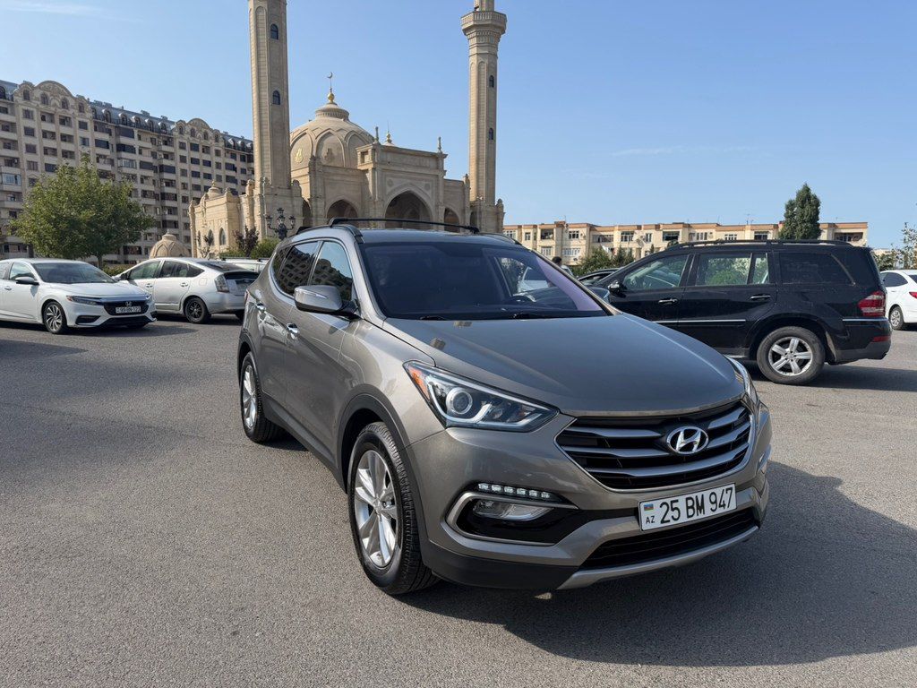 Hyundai Santa Fe, 2.0 L, 2017 il, 179 196 km — Avtomobillər, Bakı