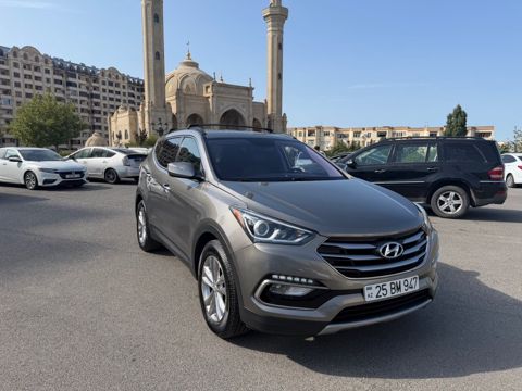 Hyundai Santa Fe, 2.0 L, 2017 il, 179 196 km — Bakı