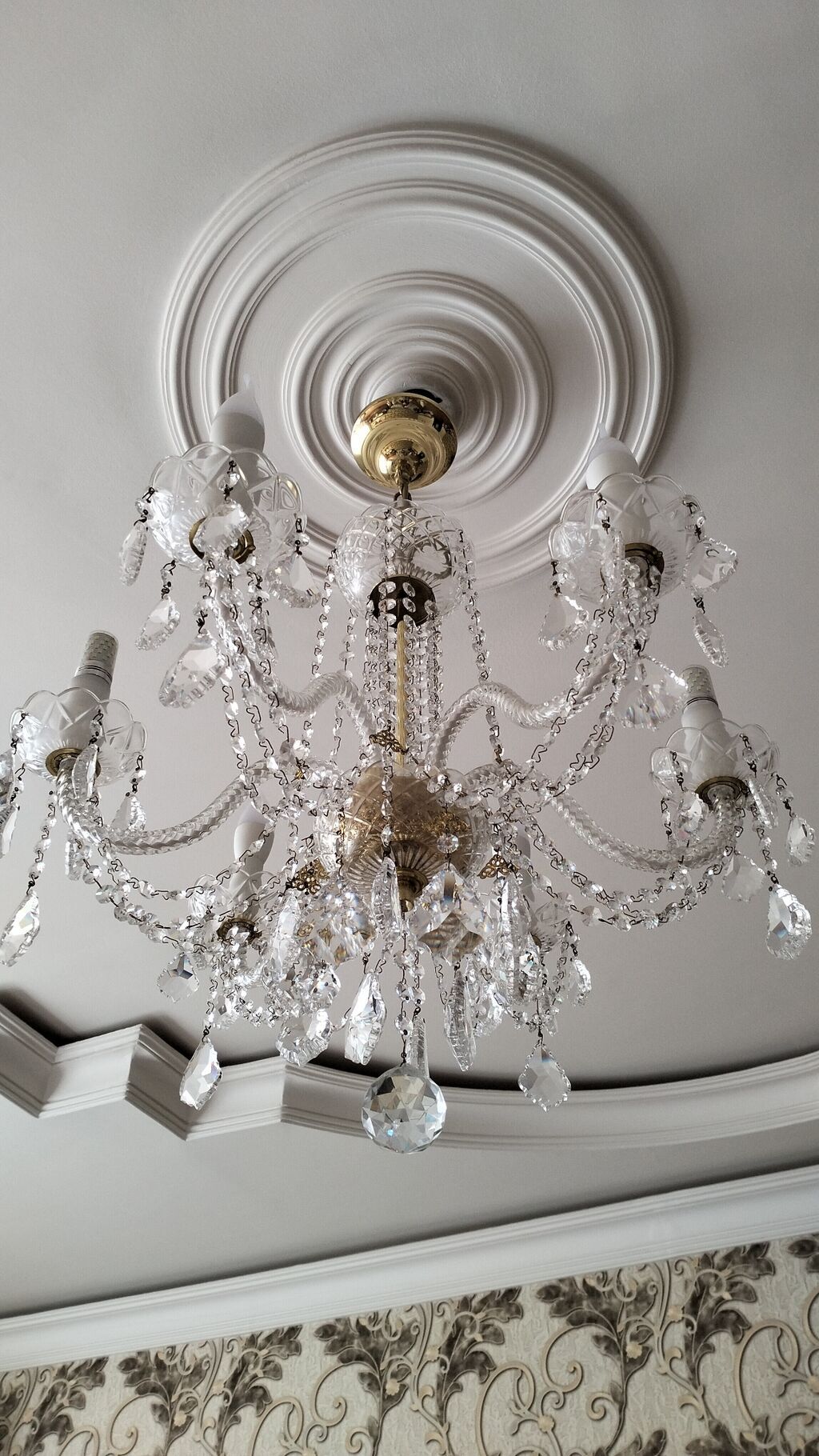 Çılçıraq, 8 lampa, Metal — İşıqlandırma, Bakı