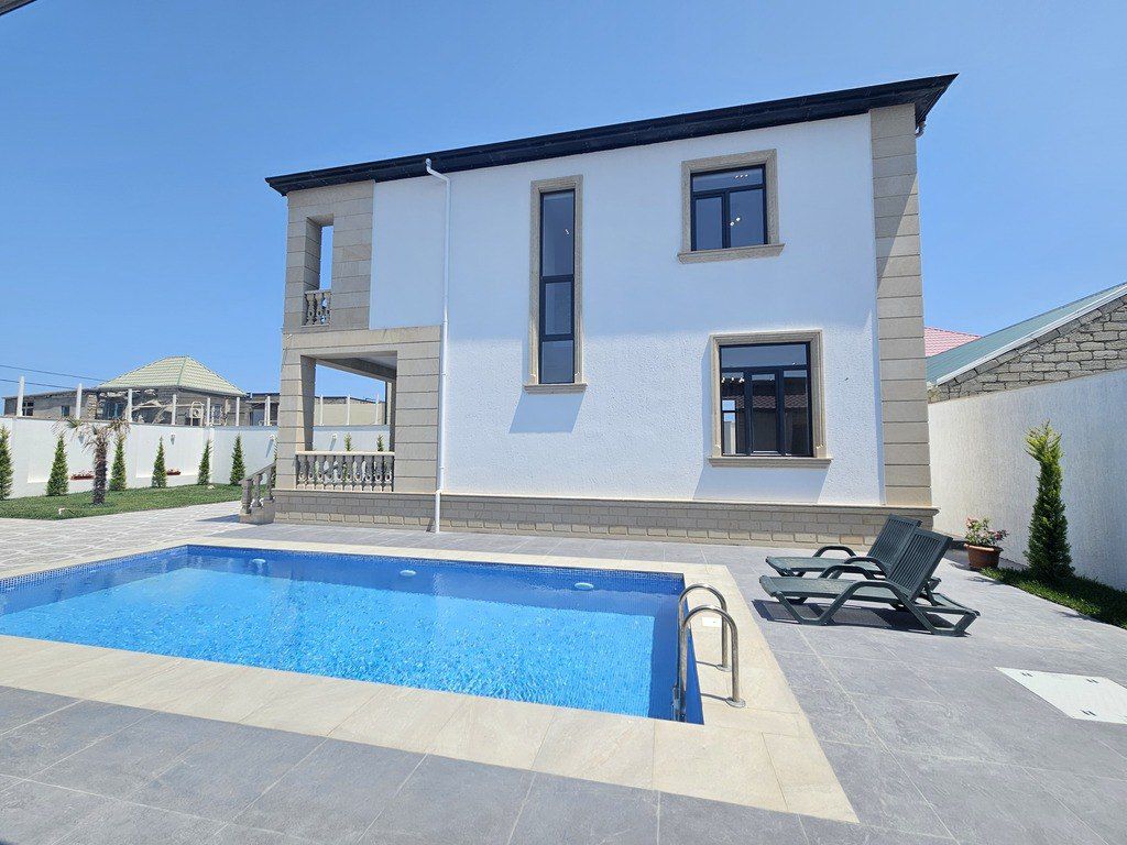 Satılır 5 otaqlı həyət evi/bağ evi 200 m² — Ev, villa, Bakı (10)