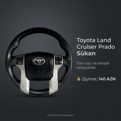 Model: Toyota Land Cruiser Prado (150 kuza) Vəziyyəti: İdeal, çox — Digah