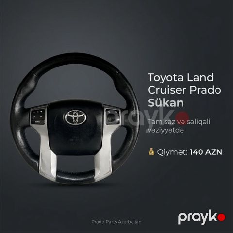Model: Toyota Land Cruiser Prado (150 kuza) Vəziyyəti: İdeal, çox — Digah