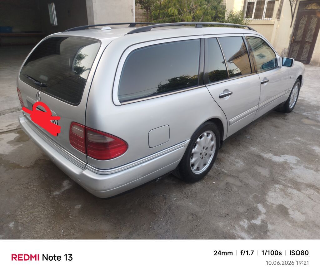 Mercedes-Benz E-Class (S210) universal/kombi kuzov Barter var - Gümüşü — Avto, Digah (4)