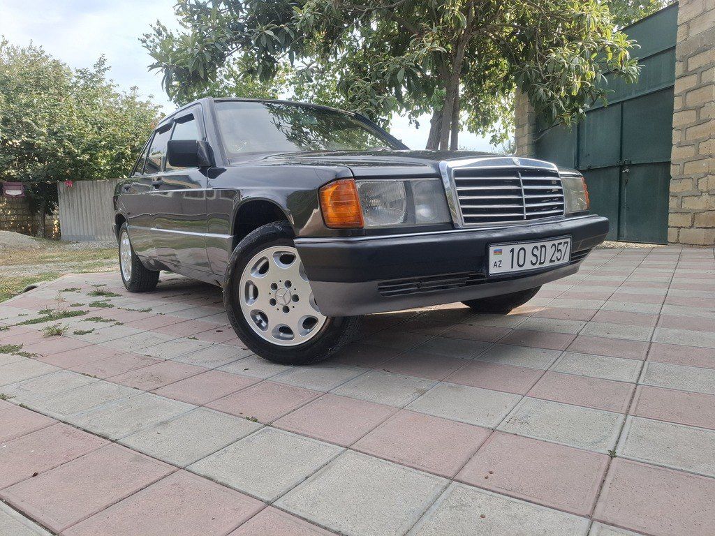 Mercedes 190, 1.8 L, 1992 il, 119 000 km — Avtomobillər, Ağdam (7)