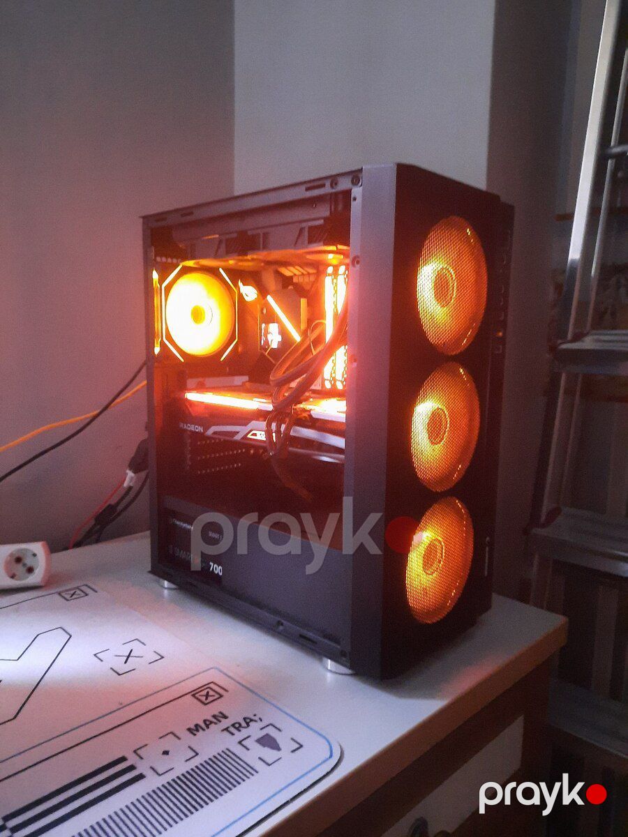Gaming PC Ryzen 7 RX 6700 XT — Masaüstü kompüterlər, Bakı (3)