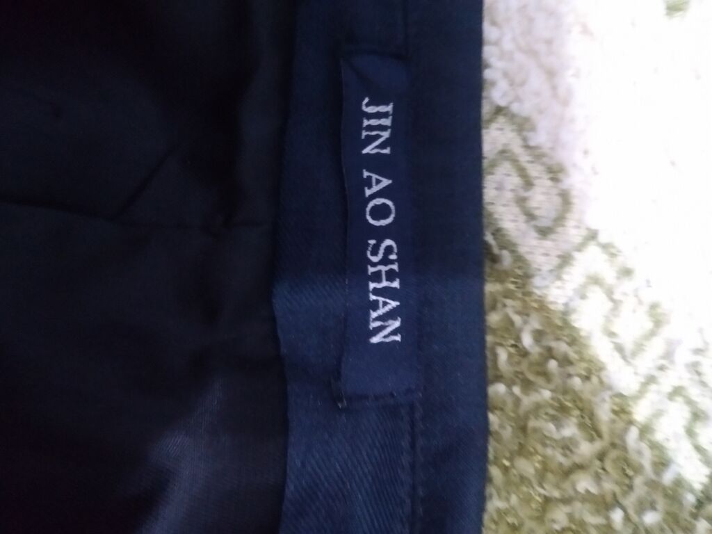 Kişi kostyumu – Jınaoshan - Rəng: tünd göy (navy) - Ölçü: 50 - Parça — Şəxsi əşyalar, Bakı (5)