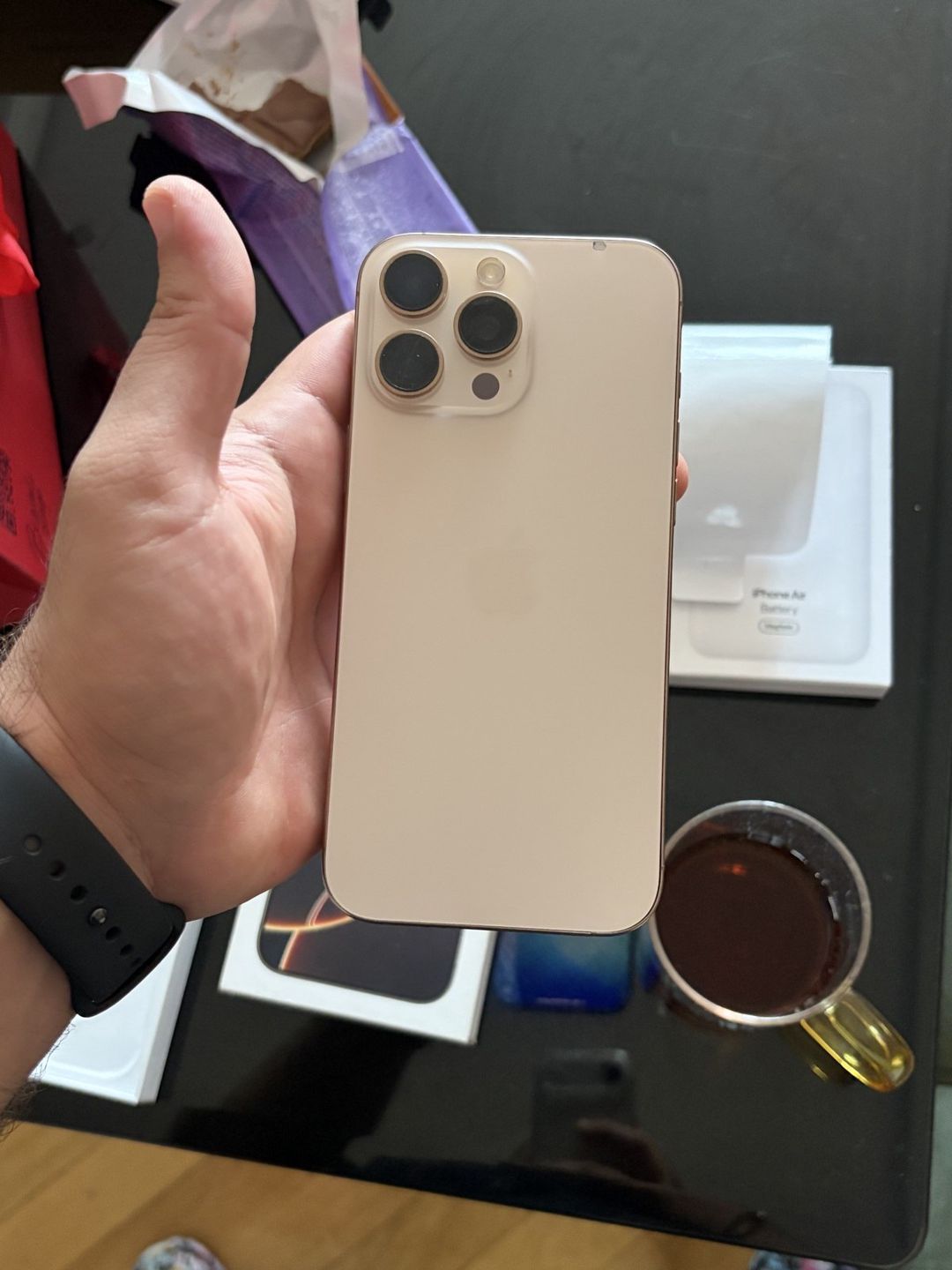Apple iPhone 16 Pro Max Desert Titanium 256GB/8GB — Smartfonlar, Bakı (2)