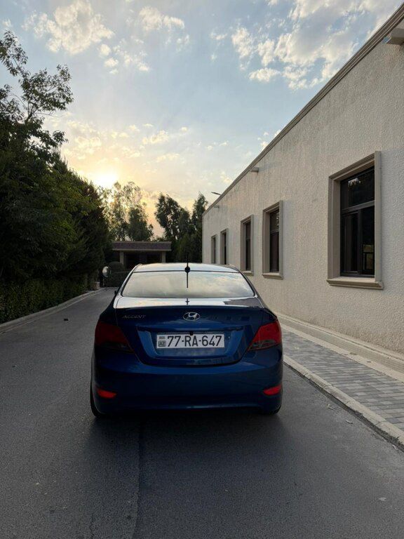 Hyundai Accent, 1.6 L, 2015 il, 177 000 km — Avtomobillər, Bakı (7)