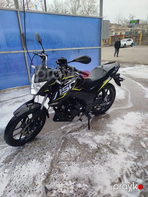 Sport-naked üslublu 150 cc motosiklet Xüsusiyyətlər: - 150 cc tək