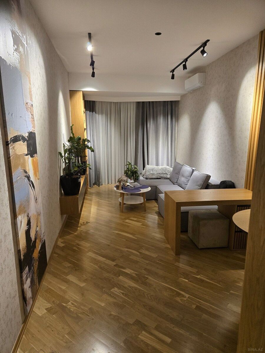 İcarəyə verilir 2 otaqlı yeni tikili 75 m² — Mənzil, Bakı (4)