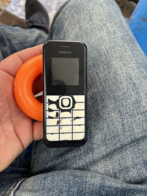Nokia 2 GB Memory Capacity, rəng - Qara, Düyməli — Xaçmaz