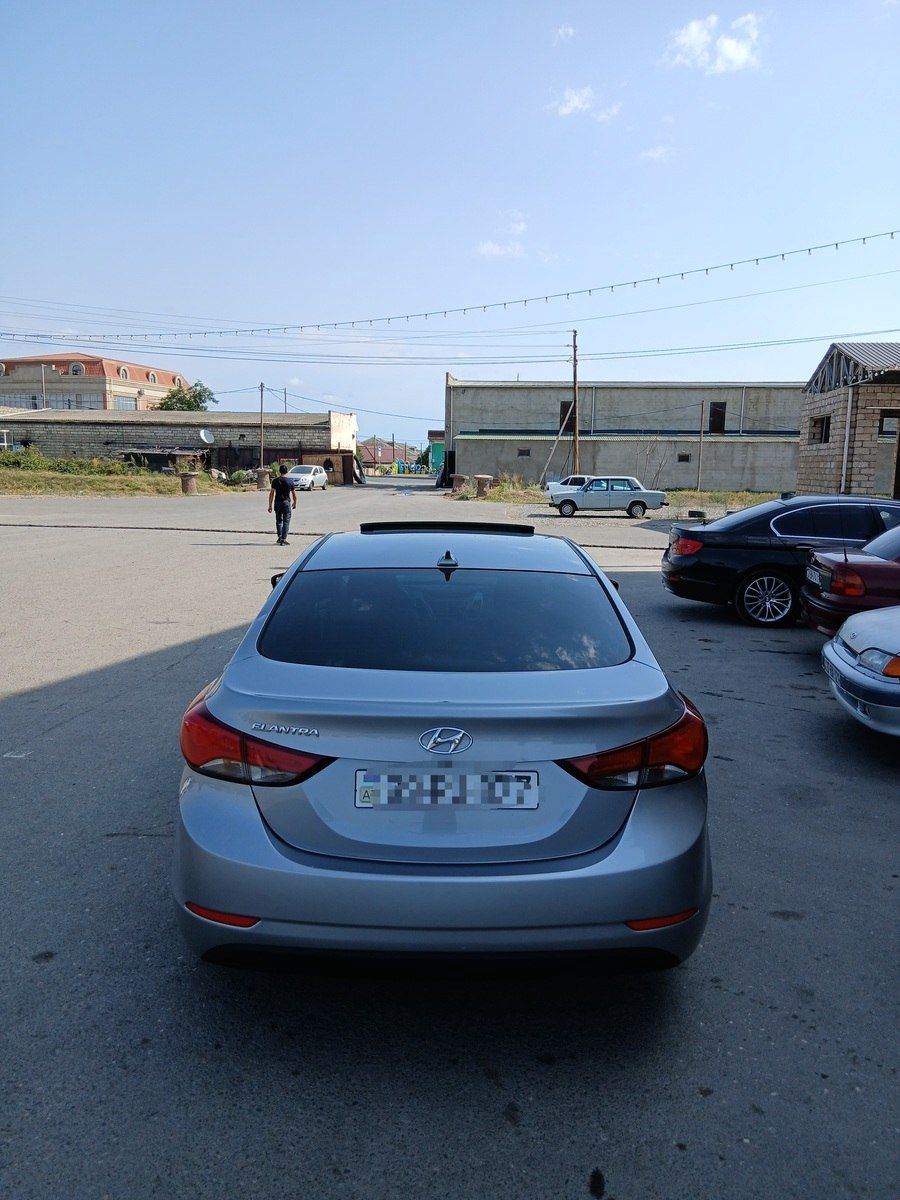 Hyundai Elantra, 2015 il — Avtomobillər, Quba (7)