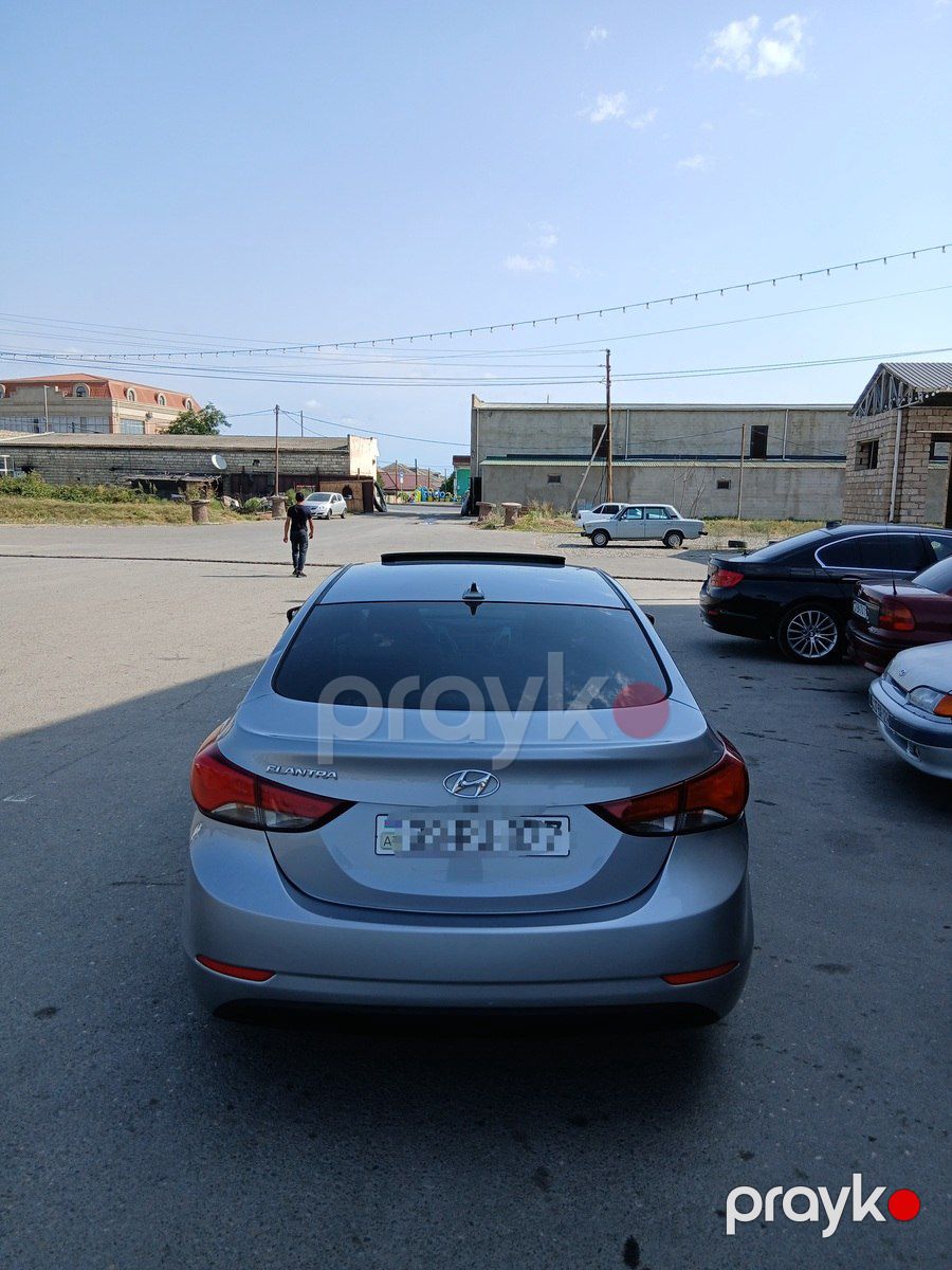 Hyundai Elantra, 2015 il — Avtomobillər, Quba (7)
