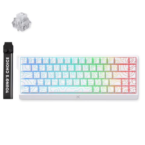 Mchose ACE68 maqnit switch klaviatura - 65%/68 düyməli kompakt layout — Bakı