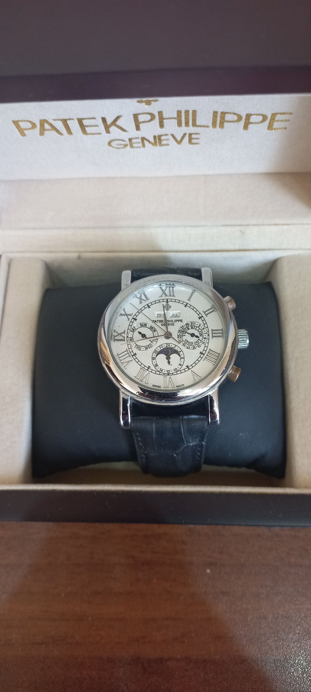 Patek Philippe Geneve üslubunda klassik dizayna malik mexaniki qol — Qol saatları, Bakı (3)