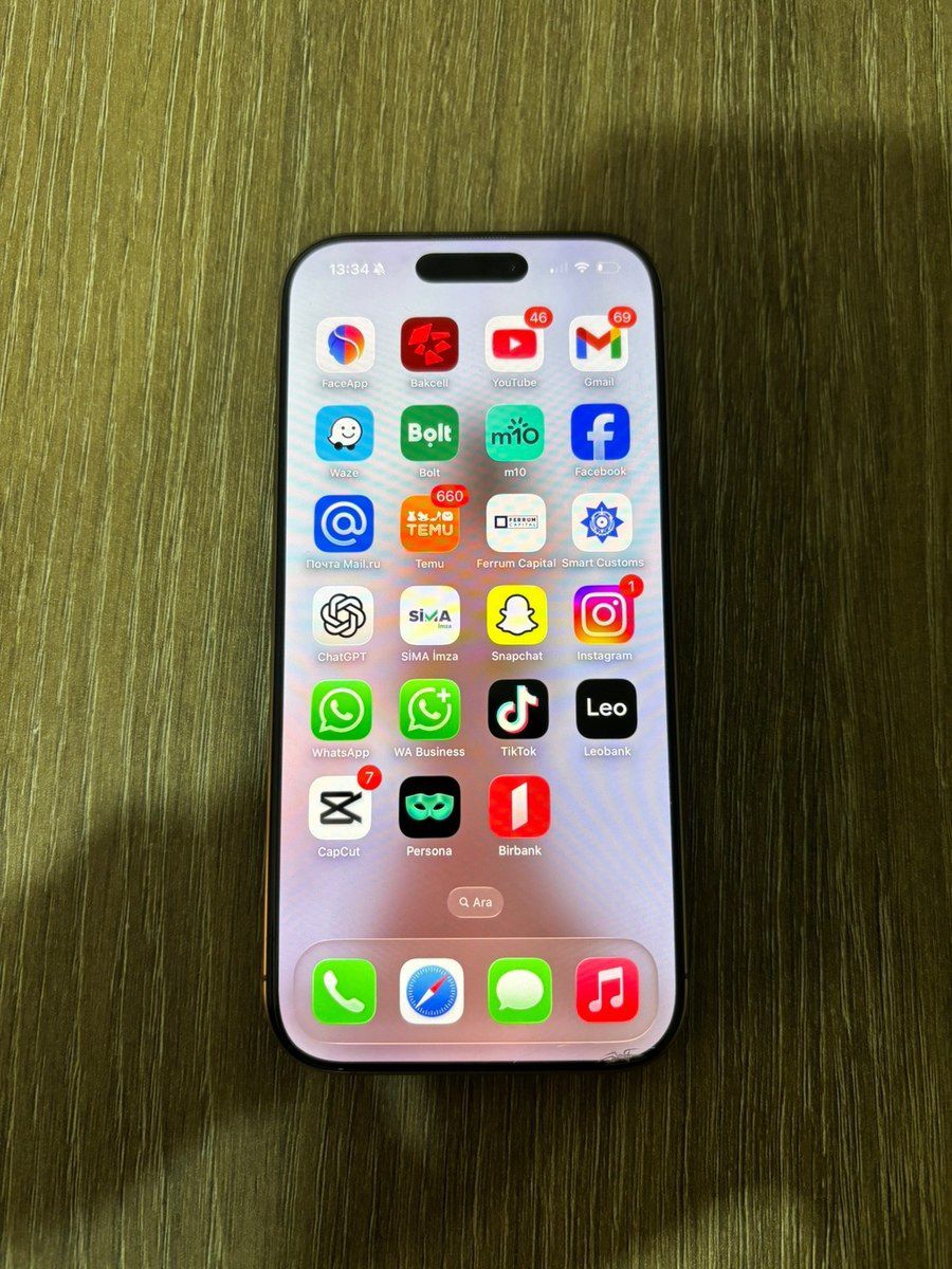 Apple iPhone 16 Pro Desert Titanium 128GB/8GB — Smartfonlar, Bakı (4)